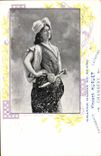 VINTAGE POSTCARD Femme Theater Raunay Fervaal Operated