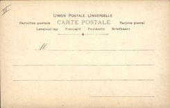 VINTAGE POSTCARD Woman Yrven Theater