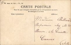 VINTAGE POSTCARD Woman Theater De Ruysser Puppet