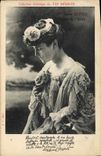 VINTAGE POSTCARD Woman Theater Miss Jeanne Despres Theater of Work
