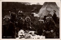 VINTAGE POSTCARD Polar Lappeleir