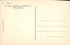 CPA Polaire Sa Grandeur Monseigneur Crimont S J Eveque d'Alaska