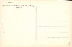 CPA Polaire Son tresor Chez les Esquimaux de l'ocean arctique Alaska