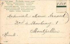 VINTAGE POSTCARD Fantasy Illustrator Woman the winter