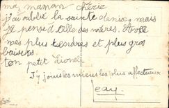 VINTAGE POSTCARD Fantaisie Illustrator Child Mother's Day