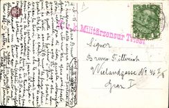 Mujer del ilustrador de la fantasía de la POSTAL de la VENDIMIA la muchacha que tengo gusto