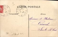 VINTAGE POSTCARD Auvergne Folklore With the fair Cows