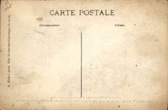 VINTAGE POSTCARD Folklore Auvergne Scene of the rural life to the fair Pig Pig