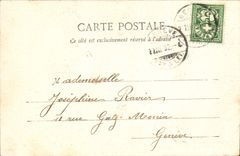 VINTAGE POSTCARD Fantasy Man Pierrot Father