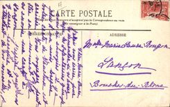 CPA Peche Type de marin