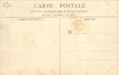 VINTAGE POSTCARD Fishing Mending of meshes of the nets