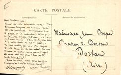 CPA Chien Chiens Chasse a courre Cavalier