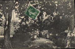 CPA Militaria Chabbat Le jardin des Spahis