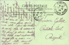 CPA Militaria Spahis Saharien Tunisie