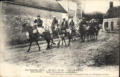 CPA Militaria Ribecourt Spahis Marocains en reconnaissance