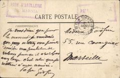 CPA Militaria Les evenements du Maroc Casablanca Les Spahis et tirailleurs en corvees de vivres