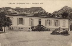 CPA Militaria Sante Toulon Hopital Ste Anne pavillon des Bains