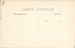 La POSTAL Militaria Sante Breteuil de la VENDIMIA adorna el hospital militar