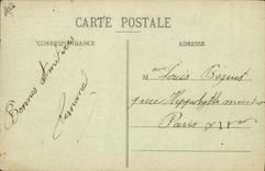 VINTAGE POSTCARD Militaria Health Troyes College of Girls Vocational schools and Temporary drawing Hospital