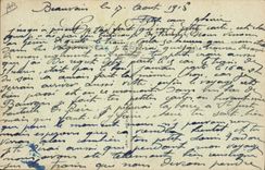 VINTAGE POSTCARD Militaria Beauvais Health the College Jeanne Hatchet Young girls Temporary Hospital n°11 principal Frontage