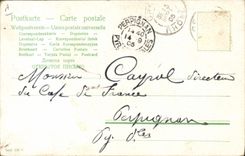 VINTAGE POSTCARD Fantasy Child Baby Ass Mule