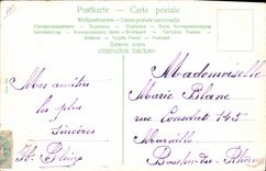 CPA Fantaisie Enfant Bebe Coq poule