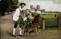 CPA Fantaisie Enfant Bebe 