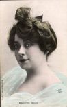 Vintage Postcard Woman Theater Mariette Sully