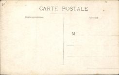 Vintage Postcard Woman Marseilles Theater