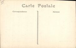 Vintage Postcard Bombardment of Rheims Street Clovis House of Mr. Villet Notary