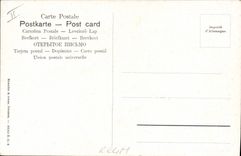 Vintage Postcard Orientalism Walk of Judaica Jews