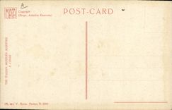 Vintage Postcard Imagination Illustrator Child