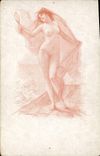 CPA Fantaisie Illustrateur Femmes nues erotiques