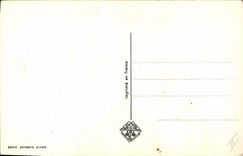 Vintage Postcard Happy Imagination Illustrator Children Sledge Year