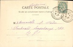 Vintage Postcard Imagination Woman the First hunting