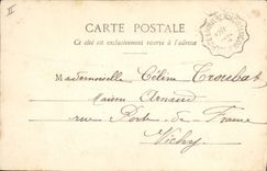 Postal Imaginación Mujer Juegos inocentes la cuerda