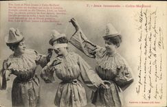 Vintage Postcard Imagination Woman innocent Plays Maillard Hake