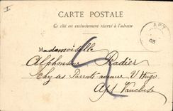 Vintage Postcard Imagination Woman Militaria Soldier