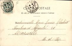 Vintage Postcard Imagination Woman Festivals and Carries happiness