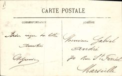 Vintage Postcard Fishes Standard of sailor