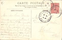 CPA Peche Un loup de mer