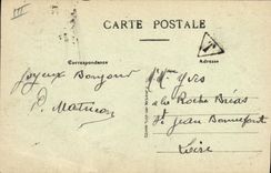 Postal Pesca Pecadores de almejas y camarones