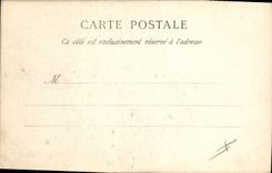 Postal Pesca sobre las gamas normandas a la espera del mar