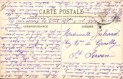 Postal Pesca Vuelta de los moulieres