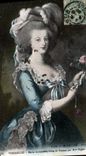 Postal Versalles Marie Antoinette Reine de Francia la Sra. Vigee Lebrun