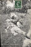 CPA Militaria Un infirmier