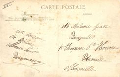 Vintage Postcard Toulon Hospital Holy Anne
