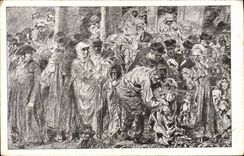 Vintage Postcard Day of the National Help