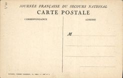 Vintage Postcard Day of the National Help