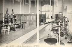 Vintage Postcard Vichy Room of mecanotherapie